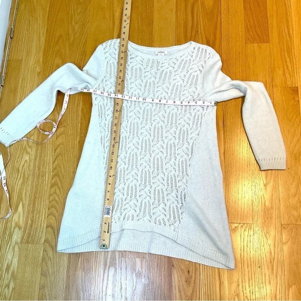 Sundance Sweater Wool Alpaca Ivory (S) - Picture 8 of 8